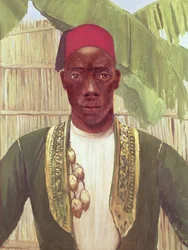 King Mutesa of Buganda, from a Photo